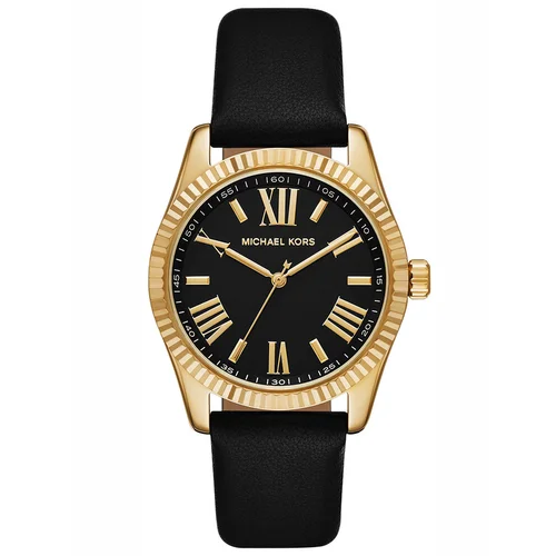 Michael Kors MK4748 Lexington juodas ir auksinis laikrodis image 1