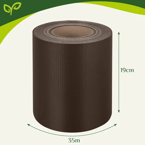 Gardlov apsauginė juosta 19 cm × 35 m, ruda image 3