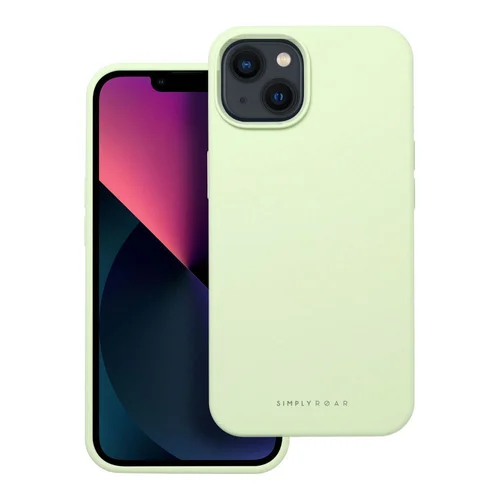 ROAR CLOUD SKIN silikoninis dėklas iPhone 13, šviesiai žalias image 1