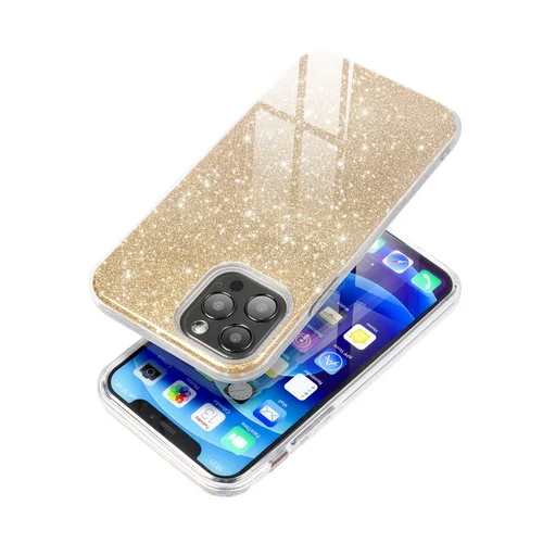 Blizgus dėklas Samsung A57 5G, auksinis image 3