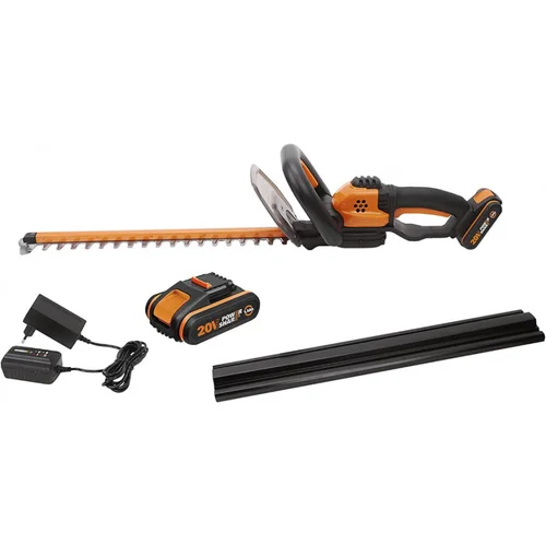 Worx WG261E akumuliatorinės gyvatvorių žirklės, 20 V, 45 cm image 2