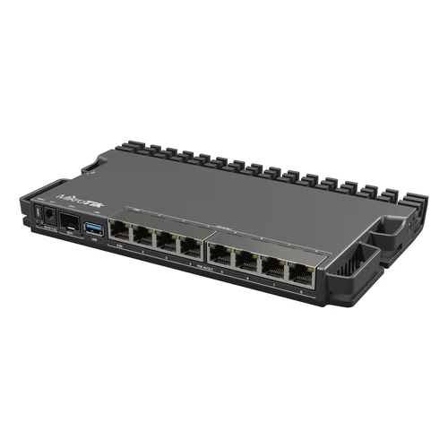 MikroTik RB5009UG+S+IN 2,5 Gigabit maršrutizatorius, juodas image 1
