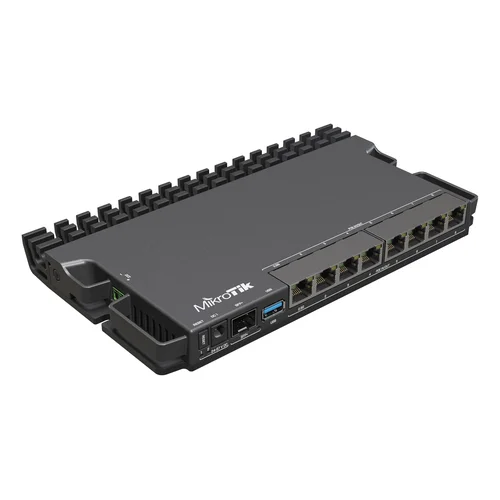 MikroTik RB5009UG+S+IN 2,5 Gigabit maršrutizatorius, juodas image 2