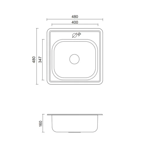 QUADRON JOE 110 HD110LEN4848, linen plautuvė image 3