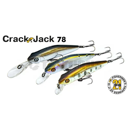 Pontoon21 CrackJack 78SP-DR vobleris 78 mm 12 g image 1