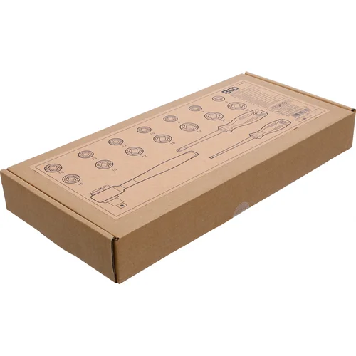 BGS technic 35867 VDE galvučių ir atsuktuvų rinkinys, 17 vnt. image 2