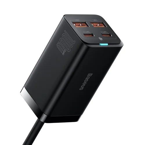 Baseus GaN3 Pro CCGP000101 100 W įkroviklis, juodas image 1