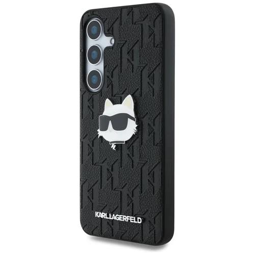 Karl Lagerfeld Choupette odinis dėklas Galaxy S25, juodas image 2