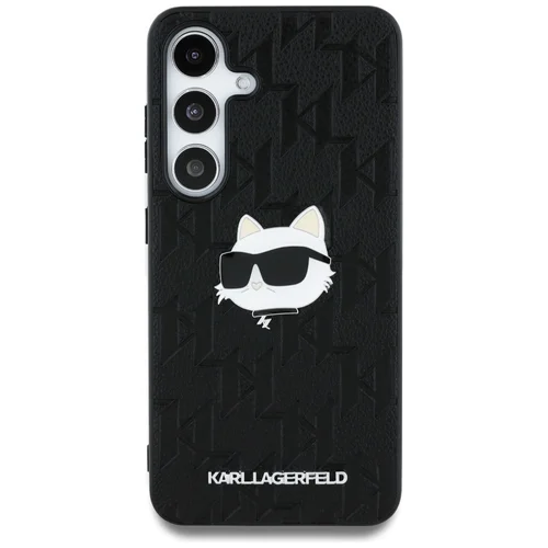 Karl Lagerfeld Choupette odinis dėklas Galaxy S25, juodas image 3