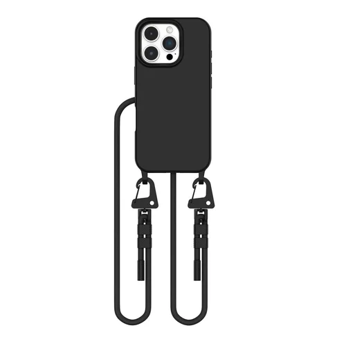 Tech-Protect MagNecklace MagSafe dėklas su virvele iPhone 16 Pro, juodas image 2