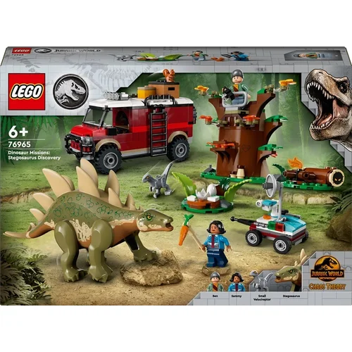 LEGO® JW Dinozaurų misijos 76965 Stegozauro atradimas image 1