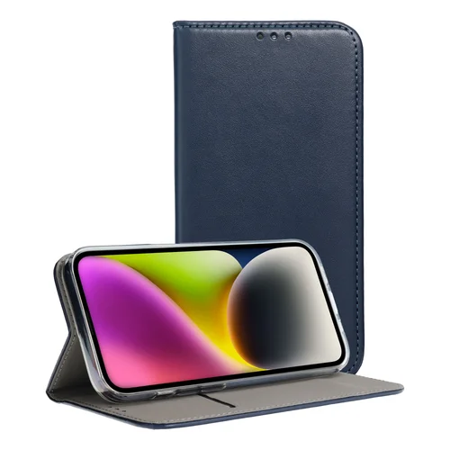 SMART MAGNETO knygos dėklas Huawei Nova 12i, tamsiai mėlynas image 1