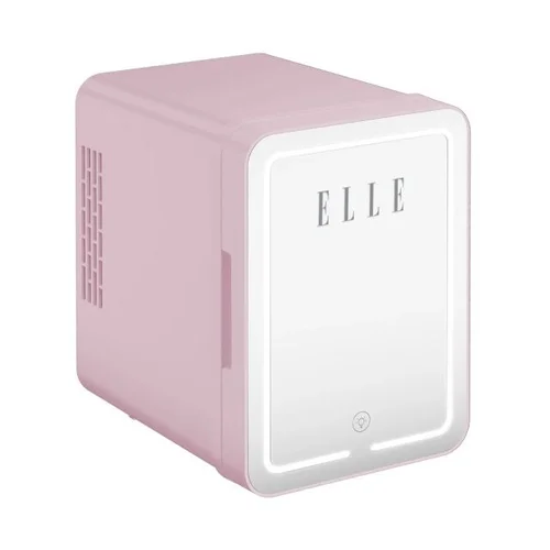 ELLE 4 L mini šaldytuvas su LED veidrodžiu, violetinis image 1