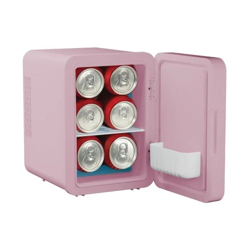 ELLE 4 L mini šaldytuvas su LED veidrodžiu, violetinis image 3