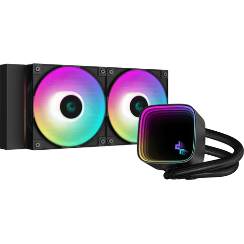 DeepCool LS520 SE juodas skystas procesoriaus aušintuvas image 1