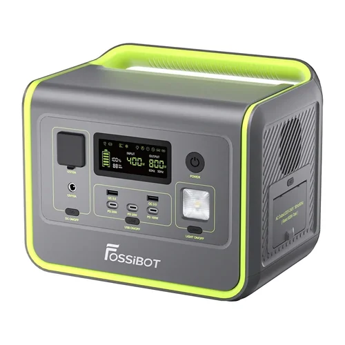 FOSSIBOT F800 800 W 512 Wh įkrovimo stotelė, žalia image 2