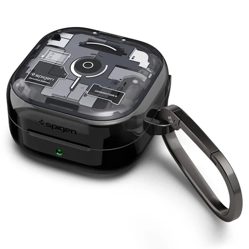 Spigen Ultra Hybrid Zero One dėklas Samsung Galaxy Buds 4 / 4 Pro, juodas image 1