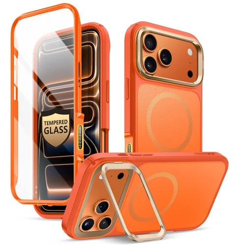 Supcase IBLSN Ares Flip MagSafe dėklas iPhone 17 Pro, oranžinis image 2