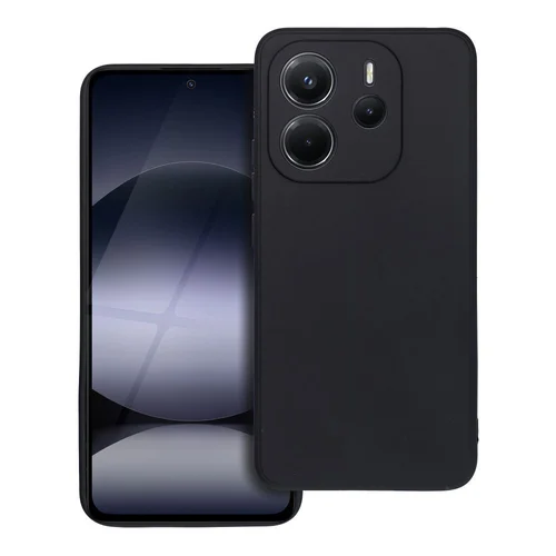 MATT dėklas Xiaomi Redmi Note 14 4G, juodas image 1