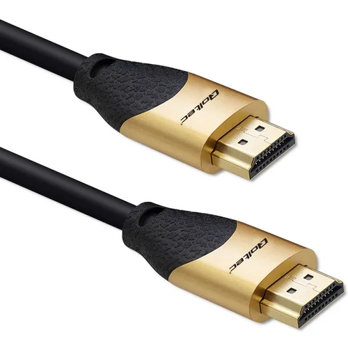 Qoltec 50354 HDMI 2.1 8K 1 m auksinis kabelis image 1