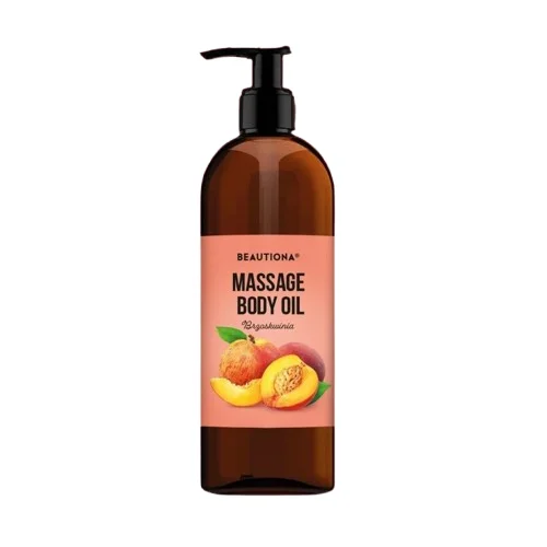 BEAUTIONA masažinis aliejus su persikais, 500 ml image 1