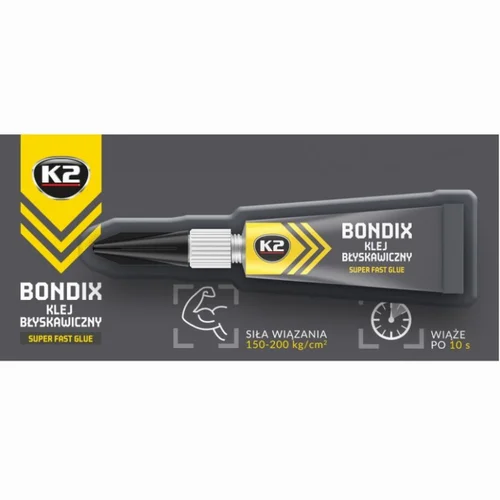 K2 BONDIX SUPER FAST klijai, 3 g image 2