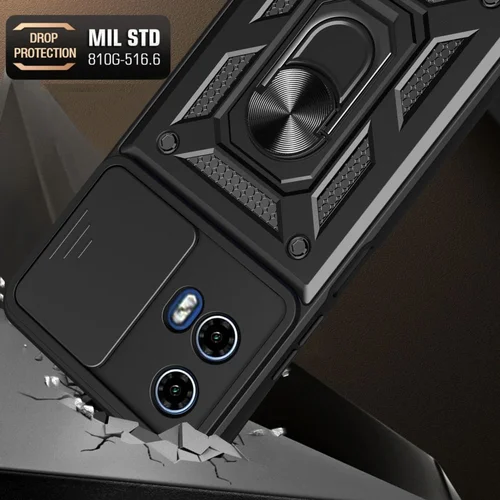 Tech-Protect Camshield Pro dėklas Motorola Moto G85 5G, juodas image 3