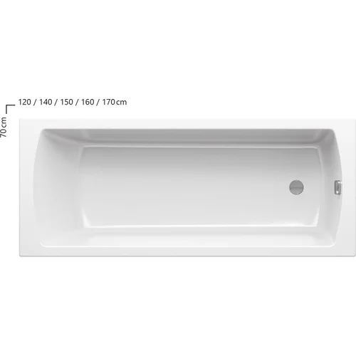 RAVAK Classic II vonia 140x70 cm image 3