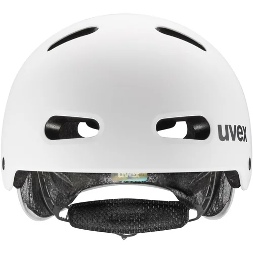 UVEX Kid 4 vaikiškas šalmas 55–58 cm, baltas matinis image 3