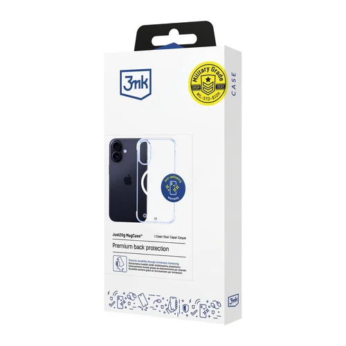 3mk Just20g MagCase dėklas iPhone 16 image 1