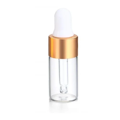 Stikliniai buteliukai su pipetėmis, 3 ml, 5 vnt. image 1