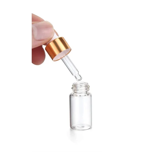 Stikliniai buteliukai su pipetėmis, 3 ml, 5 vnt. image 2