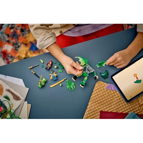 LEGO NINJAGO 71862 Lloyd's Dragon Mech Battle Pack image 3
