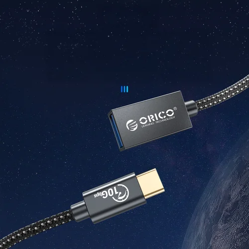 Orico CAF31 USB-C į USB-A OTG adapterio laidas, 30 cm image 2
