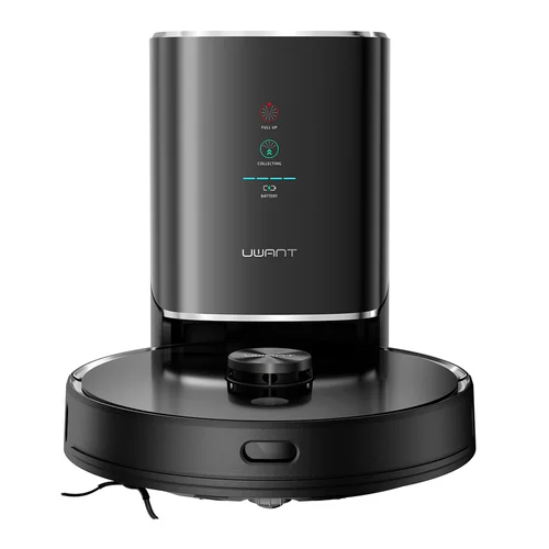 UWANT U100 robotas dulkių siurblys, juodas image 1