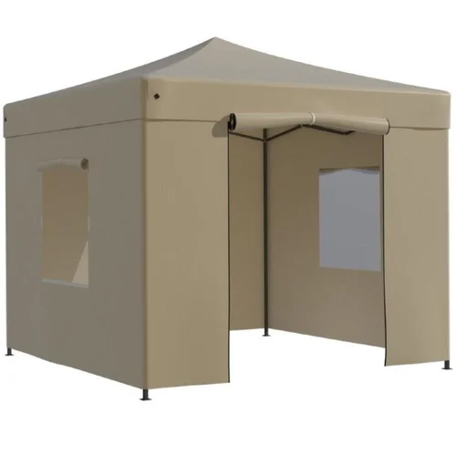 Pop Up 2.92x2.92 m Palapinė H serija, Smėlio, Plienas image 1
