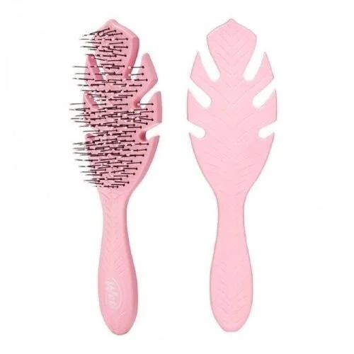 WetBrush Go Green Detangler biologiškai suyrantis plaukų šepetys, levandų image 1