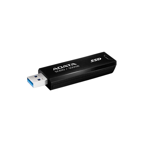 ADATA SC610 500 GB juodas išorinis SSD image 3