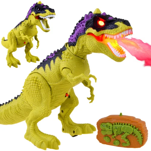 T-Rex RC0592 dūmus skleidžiantis valdomas dinozauras image 1