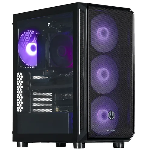 Actina Ryzen 7 8700F, 32 GB, 2 TB SSD, RX 9070, juodas image 1