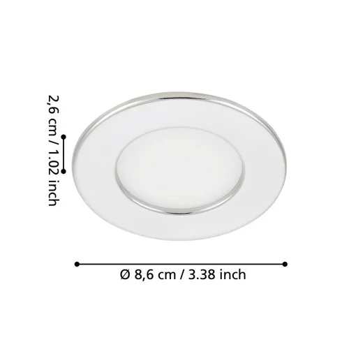 EGLO Fueva 5 LED panelė 2,7W image 2