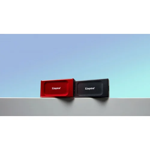 Kingston XS1000 1 TB raudonas išorinis SSD image 2