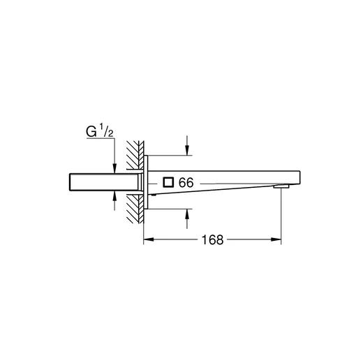 Vonios snapas GROHE Plus 13404003 image 2