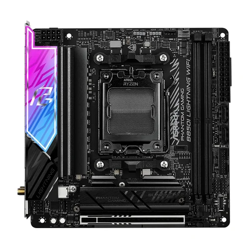 ASRock Phantom Gaming B850I Lightning WiFi B850 AM5 mini-ITX image 3