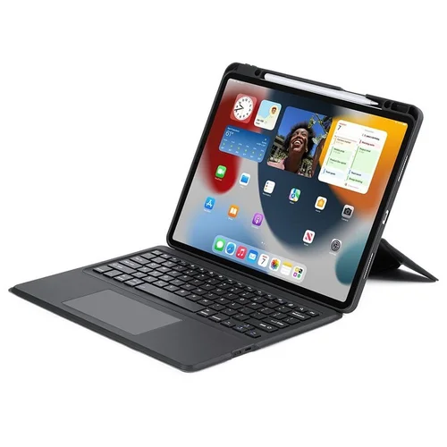 DUX DUCIS DK belaidės klaviatūros dėklas iPad Air 13 / Pro 12.9, juodas image 1