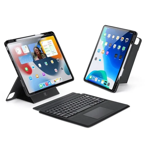 DUX DUCIS DK belaidės klaviatūros dėklas iPad Air 13 / Pro 12.9, juodas image 2