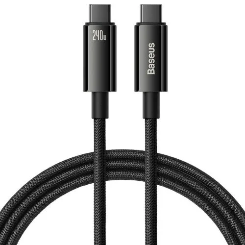 Baseus Tungsten Gold CAWJ040101 USB-C–USB-C kabelis 3 m 240 W image 2