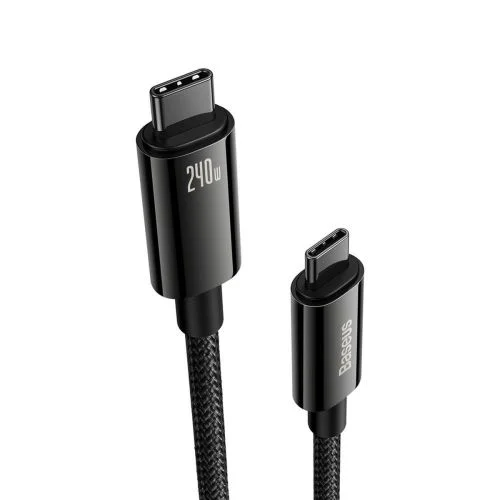 Baseus Tungsten Gold CAWJ040101 USB-C–USB-C kabelis 3 m 240 W image 3