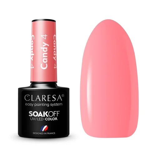 CLARESA CANDY 4 hibridinis nagų lakas, 5 g image 1