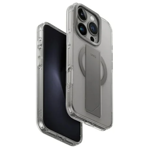 Uniq Heldro Max Magclick įkrovimo dėklas iPhone 16 Pro, skaidrus image 1